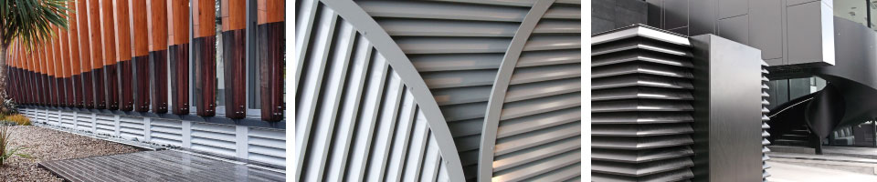 Weather Resistant Louvres